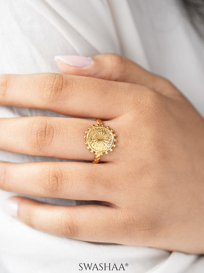 Jemima 18K Gold Plated Ring