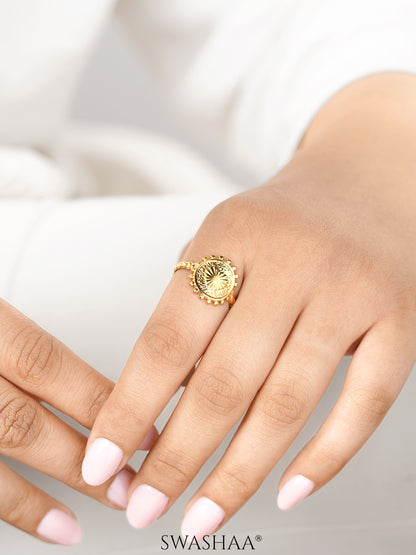 Jemima 18K Gold Plated Ring