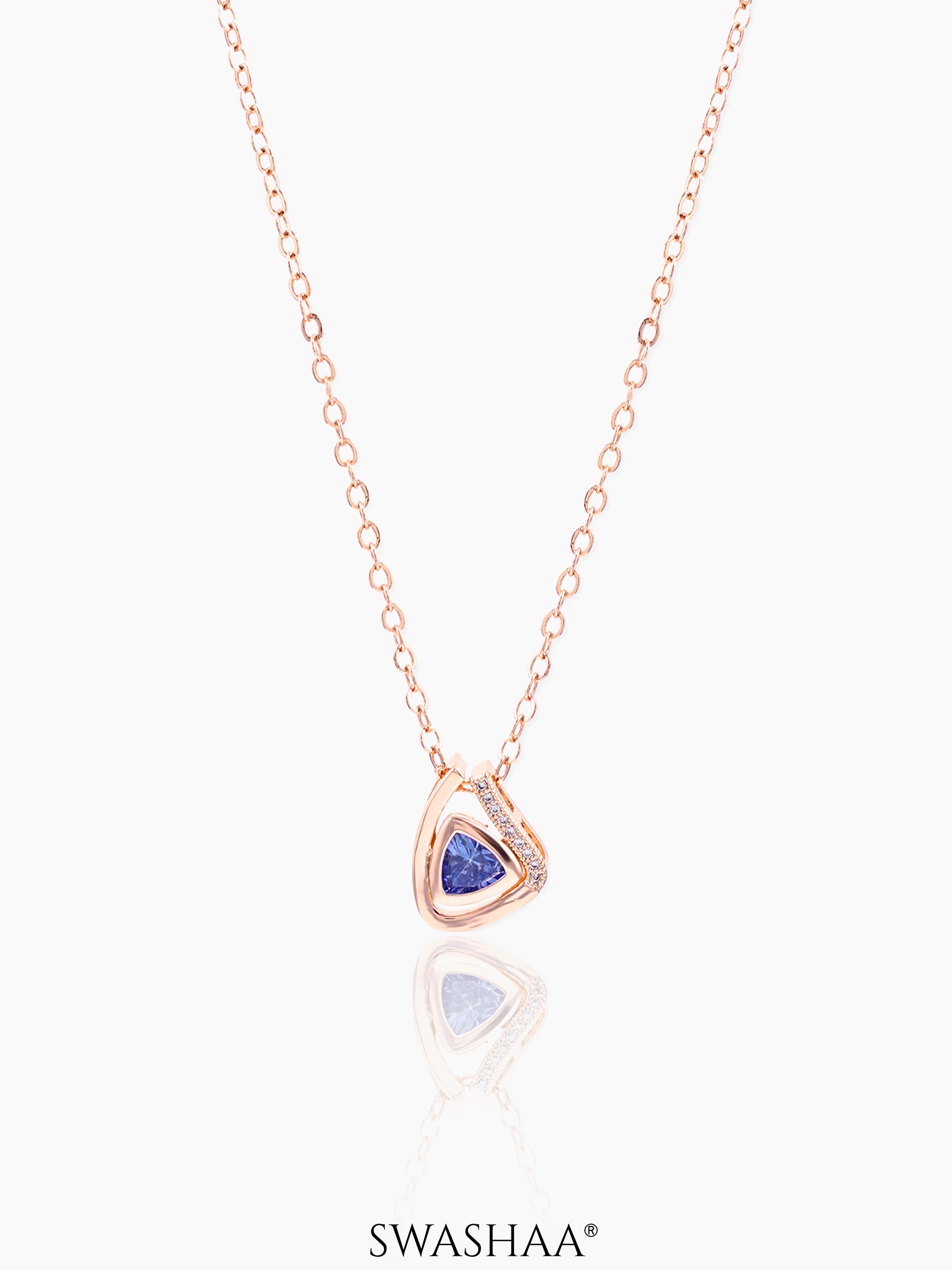 Jena Rosegold Plated Necklace Rosegold