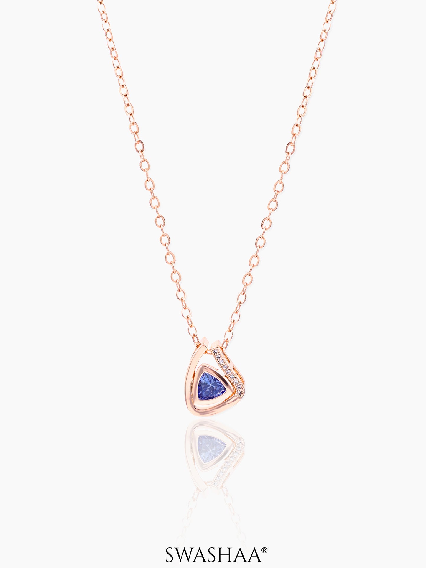Jena Rosegold Plated Necklace Rosegold