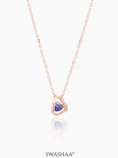 Jena Rosegold Plated Necklace Rosegold