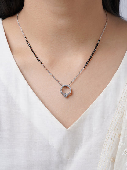 Jiya Silver Mangalsutra