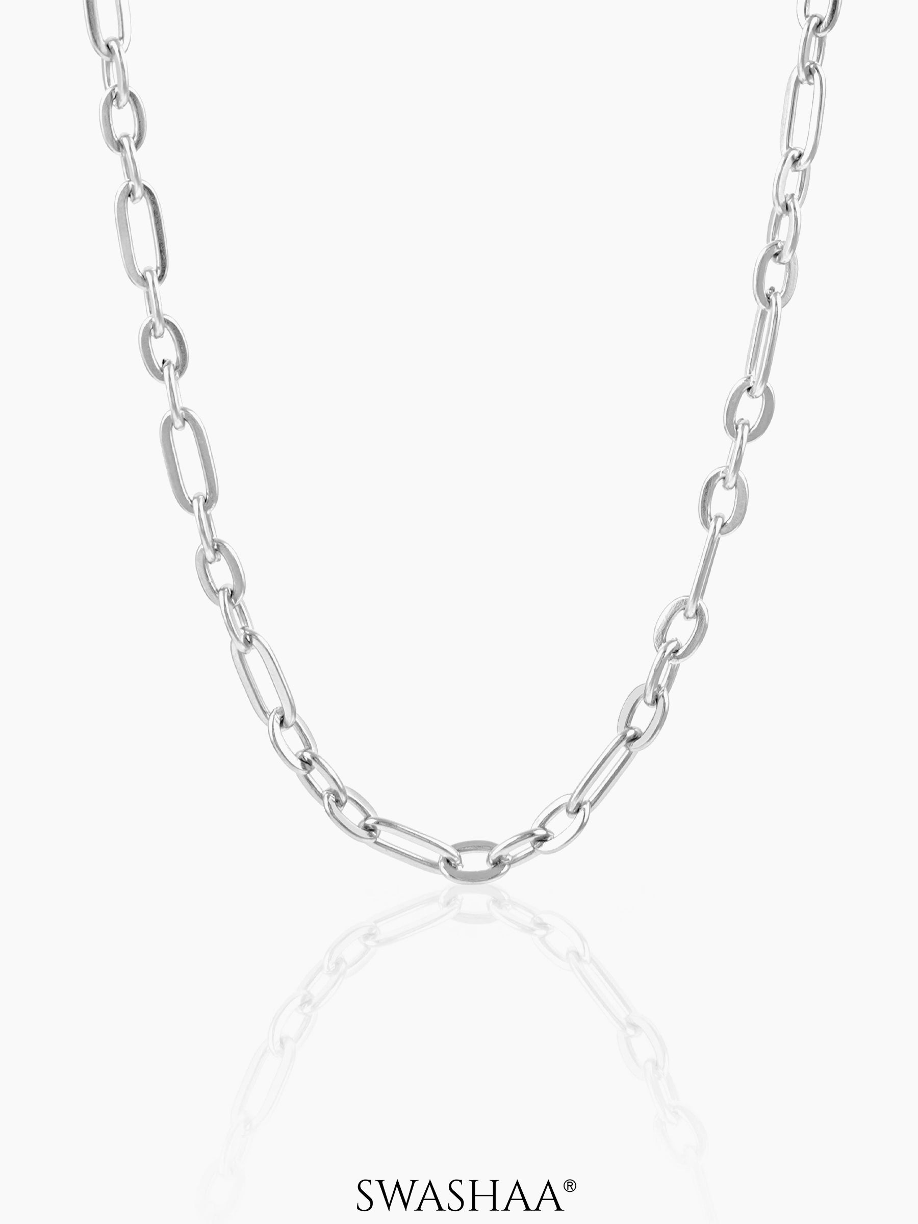 John Men's Chain Silver