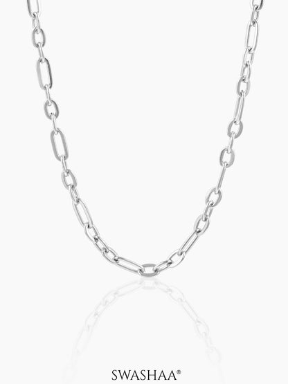 John Men's Chain Silver