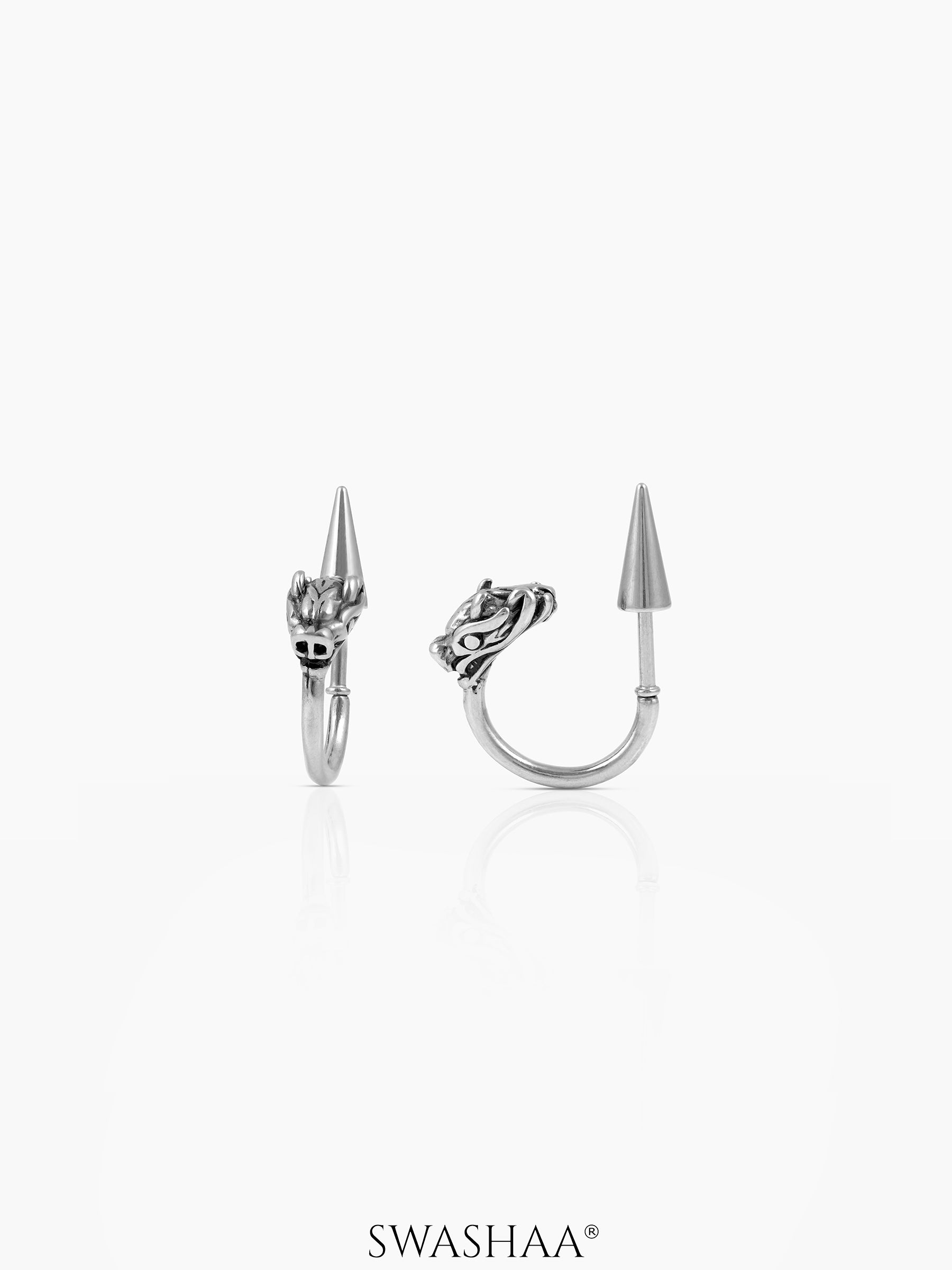 Joshua Men's Earrings Silver