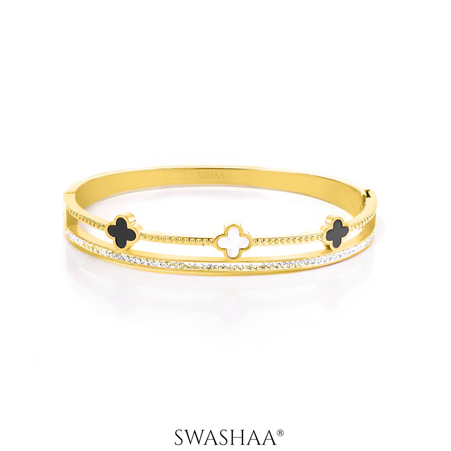 Kinsley Clover Bracelet 18K Gold