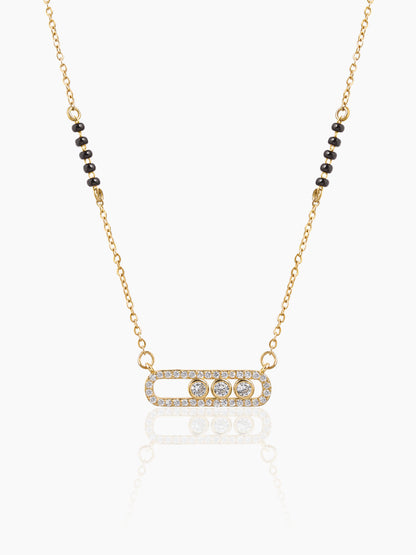 Kaela Trio 14K Gold Plated Mangalsutra