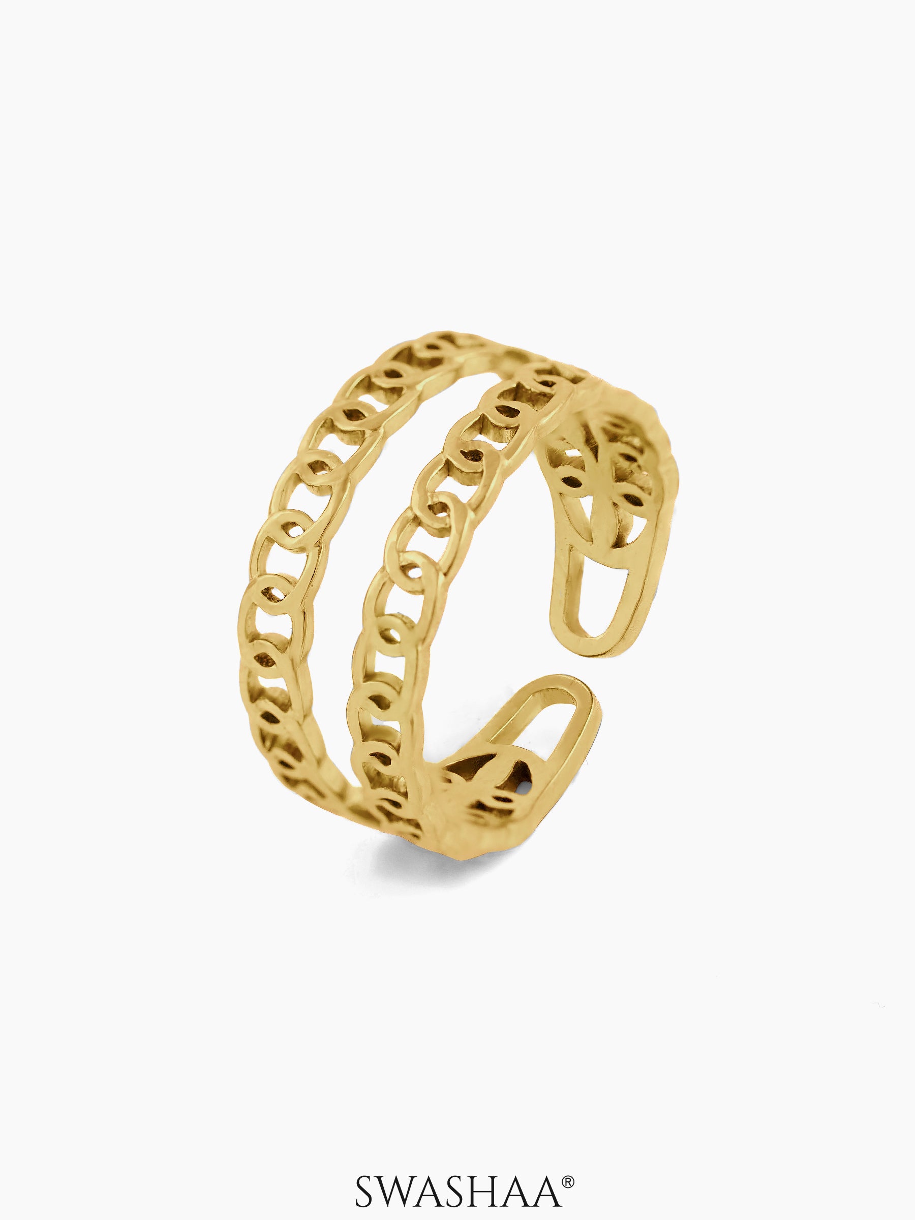 Kai 18K Gold Plated Ring Gold
