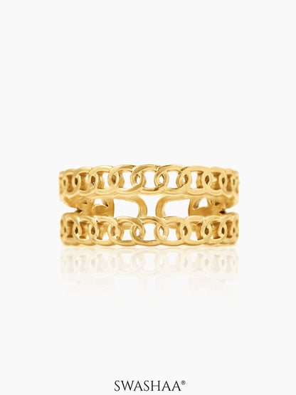 Kai 18K Gold Plated Ring