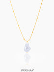 Kaino Pearl 18K Gold Plated Necklace Gold
