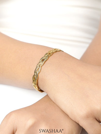 Kanksha 18K Gold Plated Bracelet