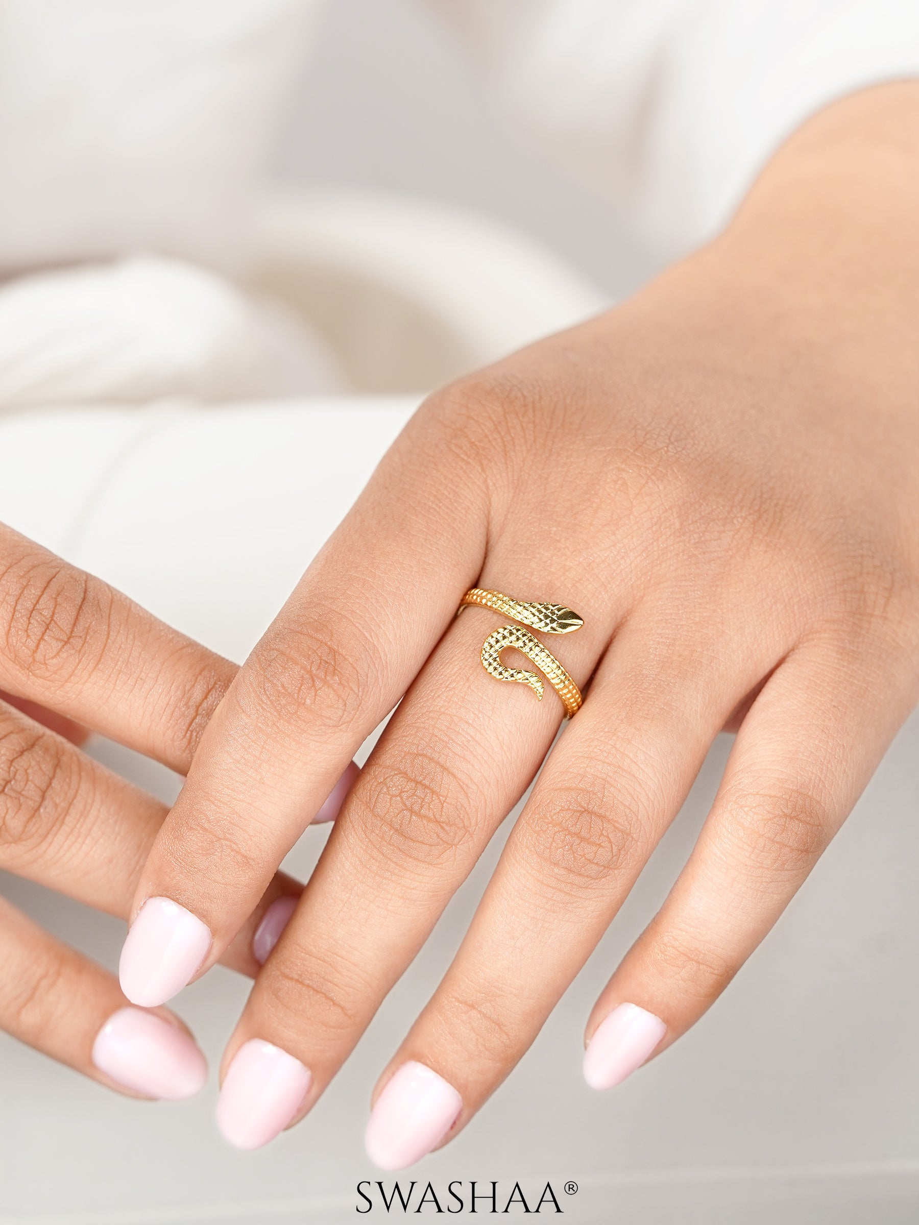 Karrisa 18K Gold Plated Ring