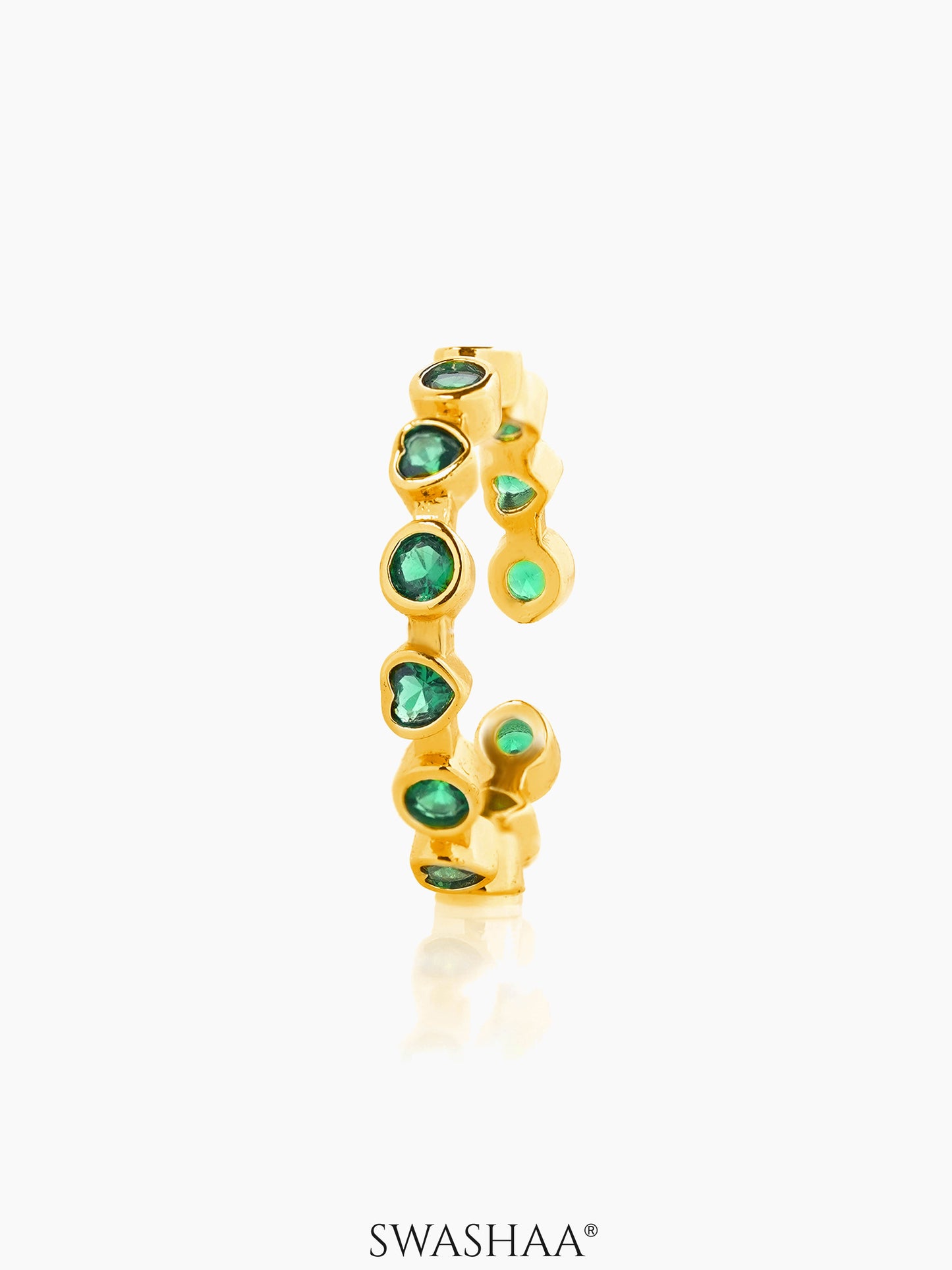 Katherine 18K Gold Plated Band Ring Gold