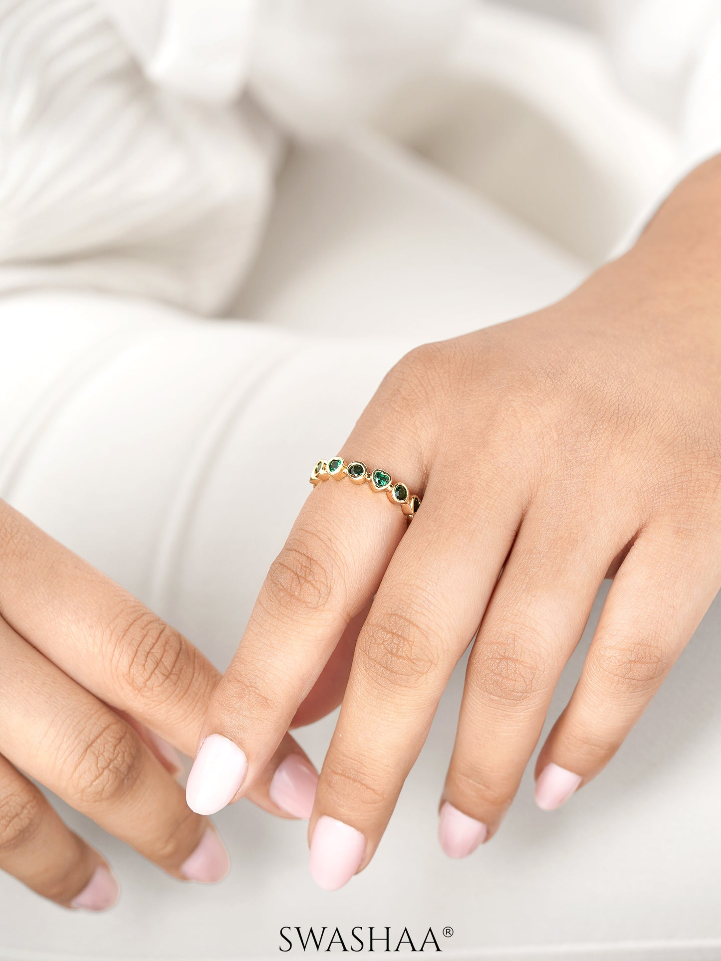 Katherine 18K Gold Plated Band Ring