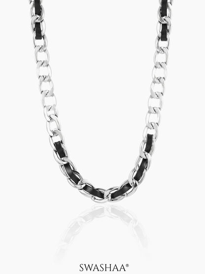 Kayne Link Men's Chain Silver