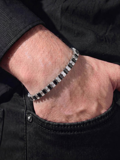 Kelora Diamond Tennis Men's Bracelet
