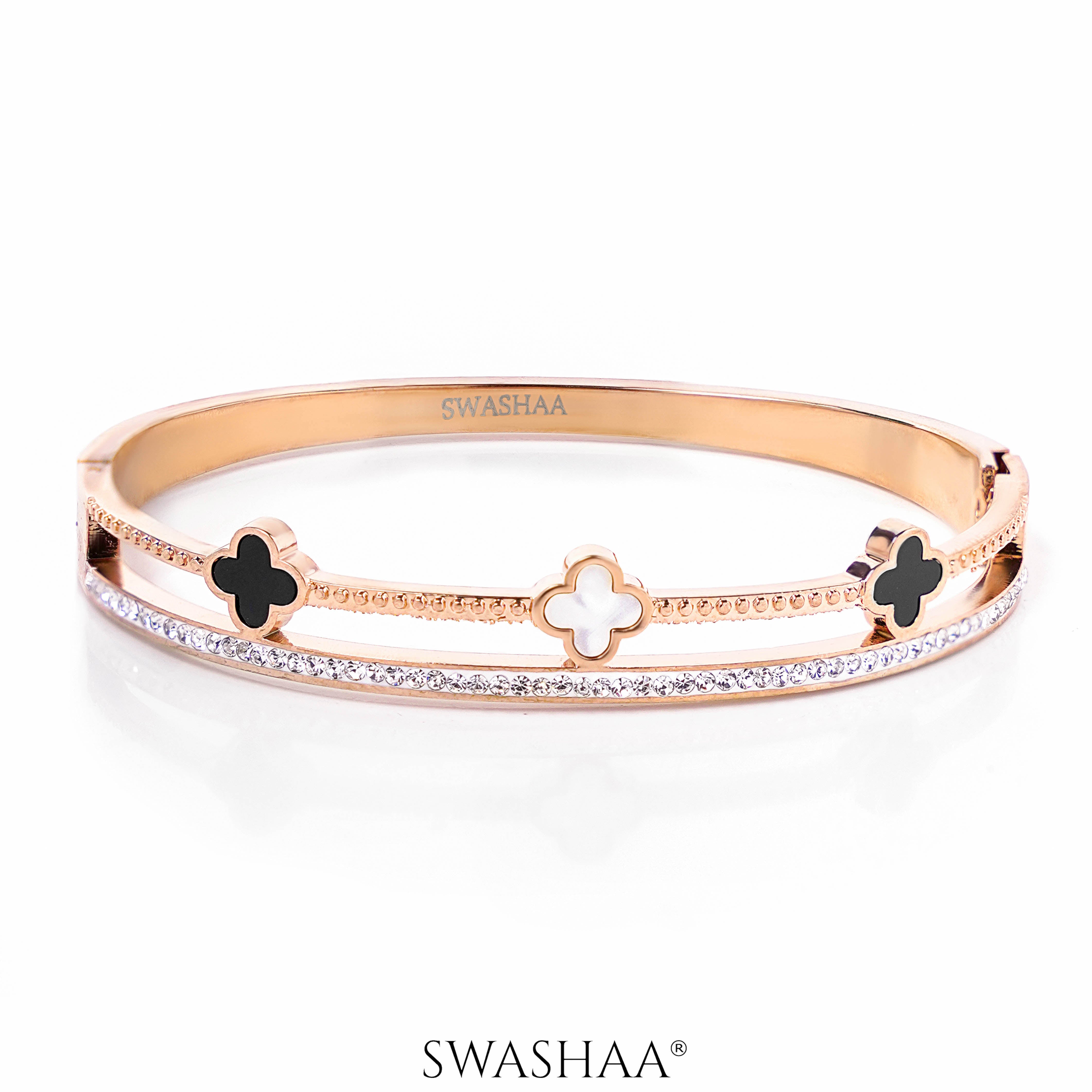 Kinsley Clover Bracelet Rosegold