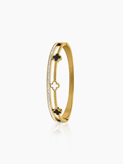 Kinsley Clover 18K Gold Plated Bracelet