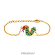 Kiro Snail 18K Gold Plated Kid's Bracelet Gold