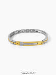 Knox Men's Watch Belt Bracelet Silver