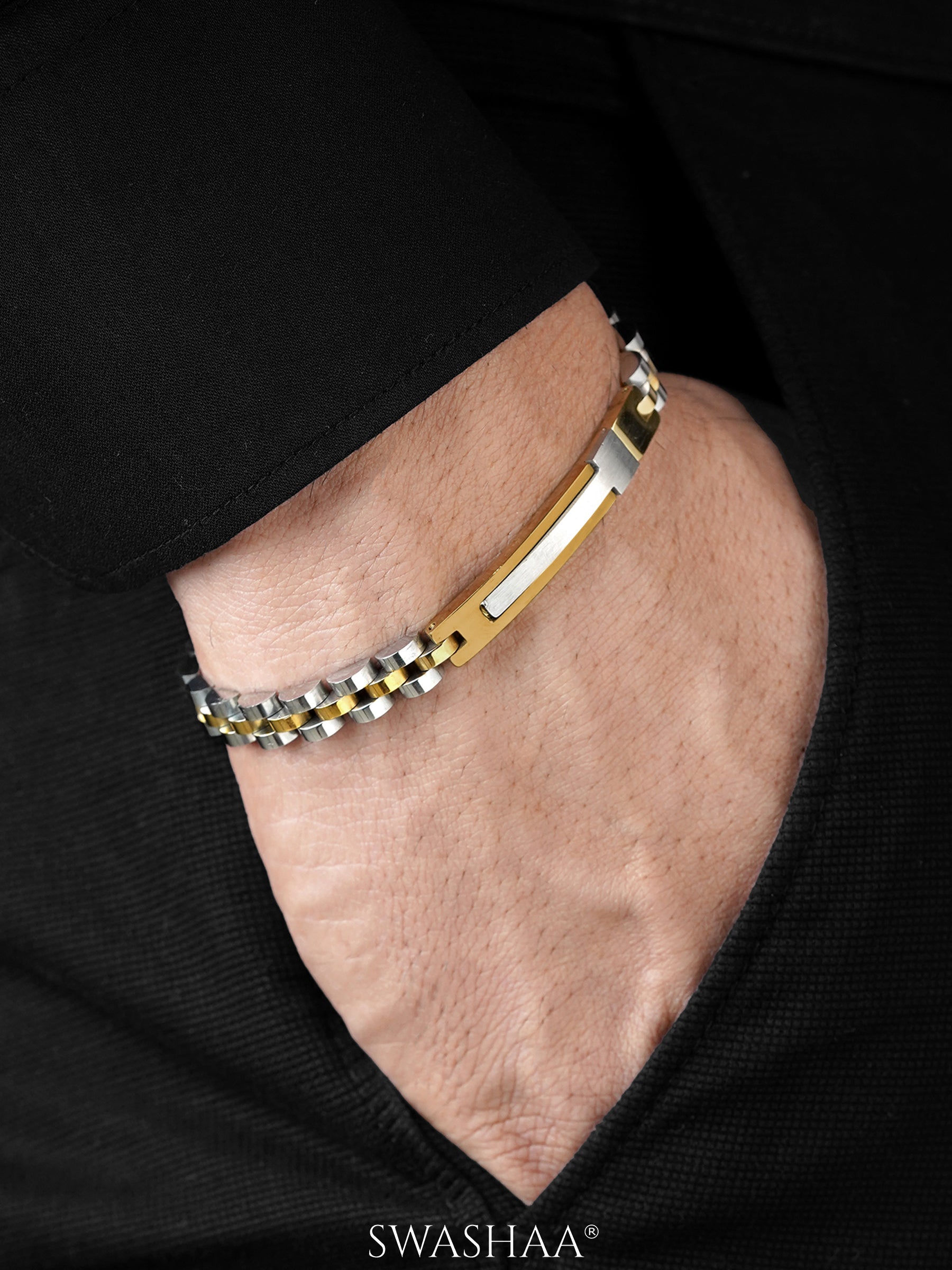 Knox Men's Watch Belt Bracelet