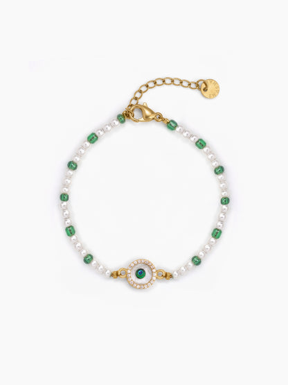 Krishn Pearl 18K Gold Plated Rakhi
