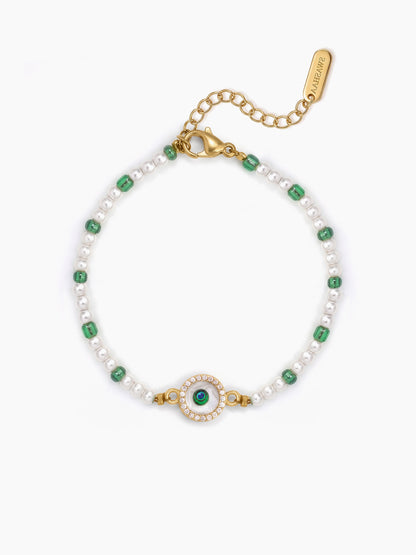 Krishn Pearl 18K Gold Plated Rakhi Gold