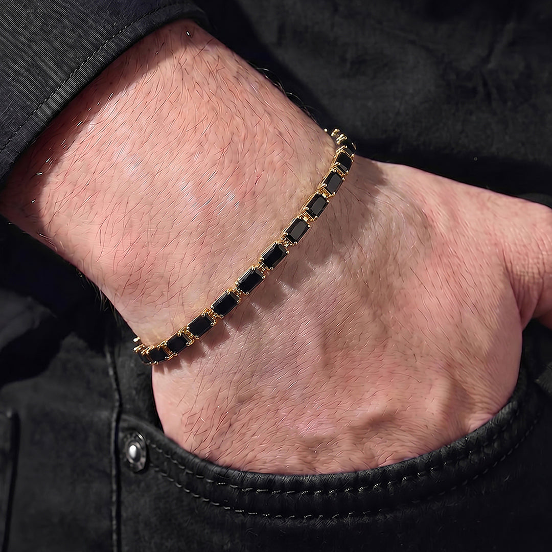 Kyren Diamond Tennis Men's Bracelet