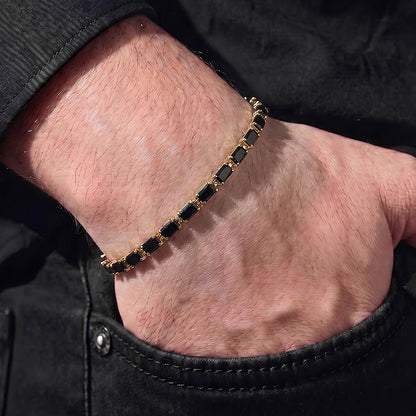 Kyren Diamond Tennis Men's Bracelet