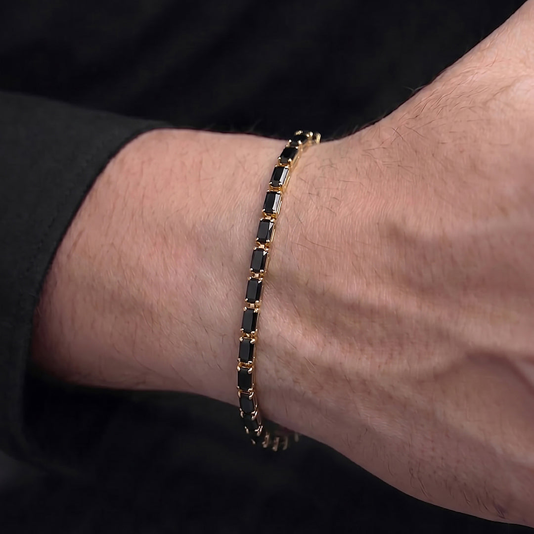 Kyren Diamond Tennis Men's Bracelet