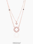 Lakshita Rosegold Plated Mangalsutra Rosegold