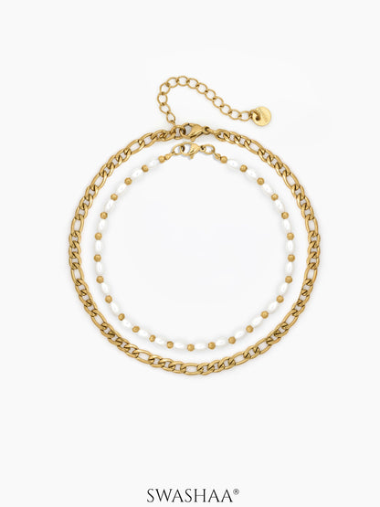 Lareen Women's Anklet 18K Gold Plated