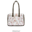 Lavish Loom Leather Tote Bag