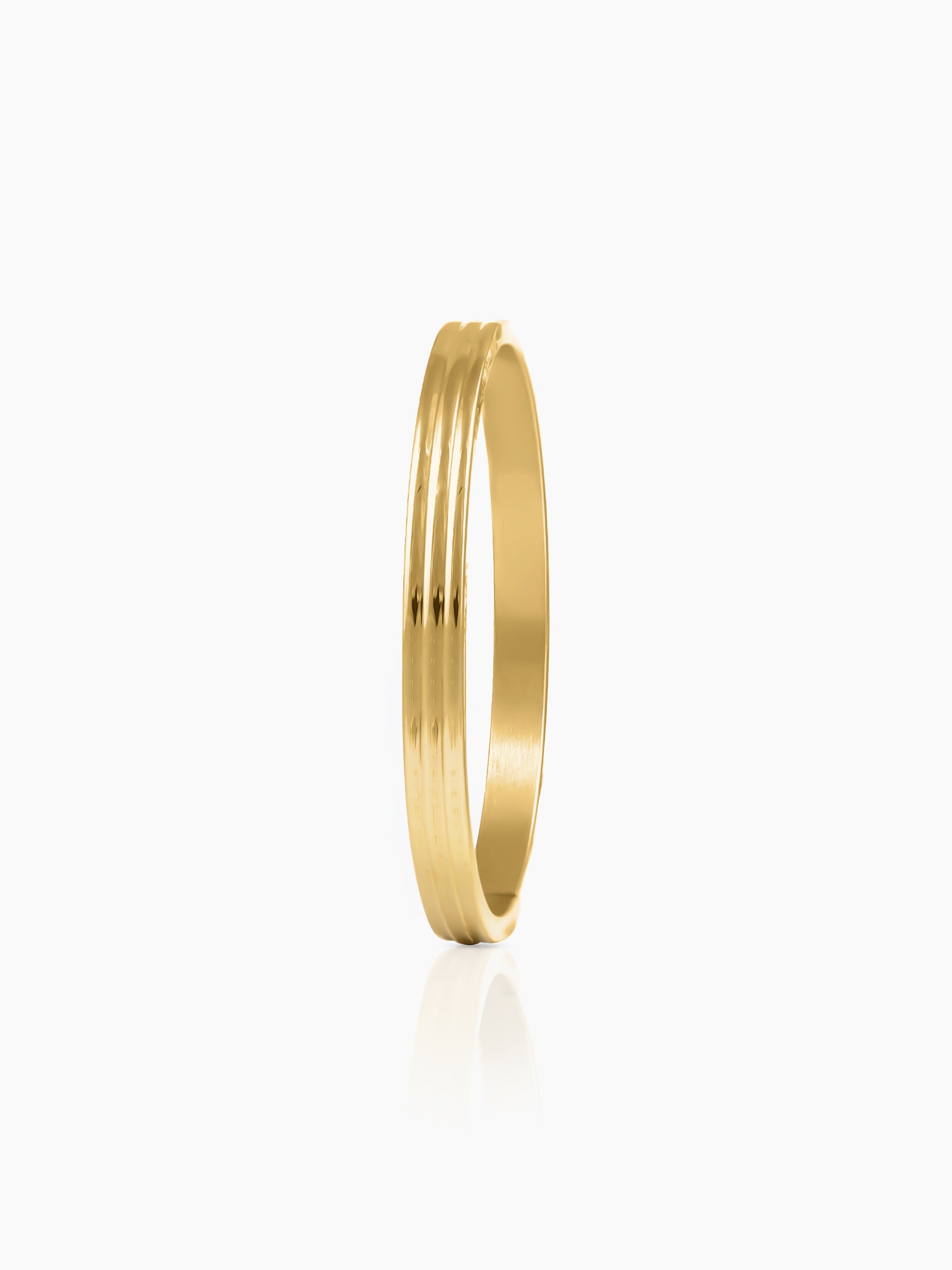 Leo 18K Gold Plated Women's Bracelet Gold M