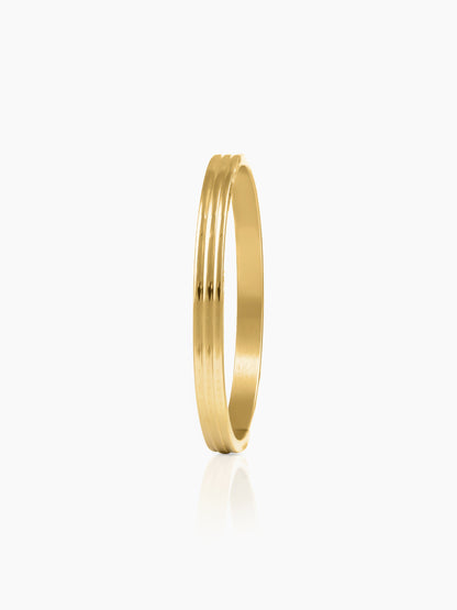 Leo 18K Gold Plated Women's Bracelet Gold M