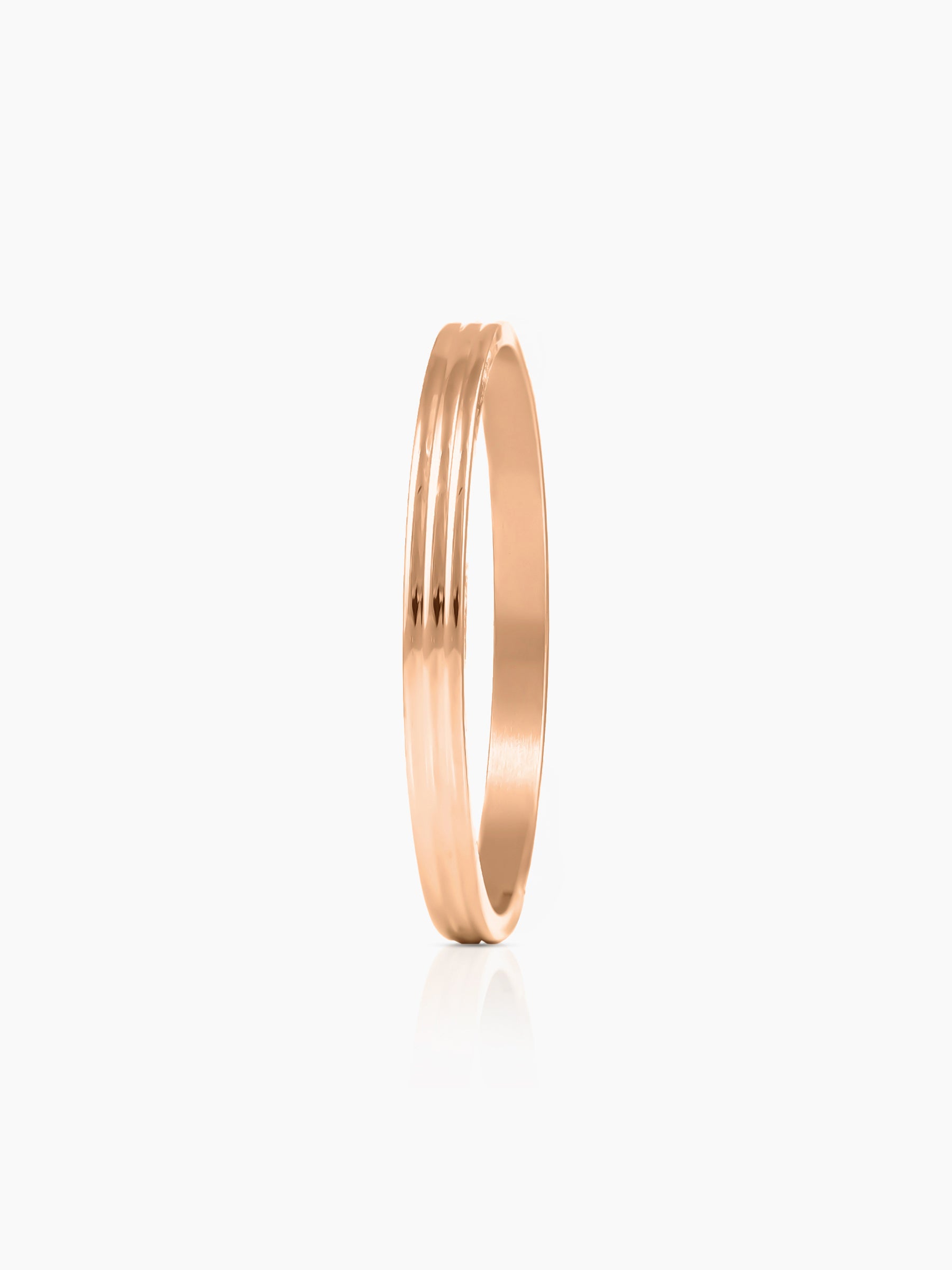 Leo Rosegold Plated Women's Bracelet Rosegold M