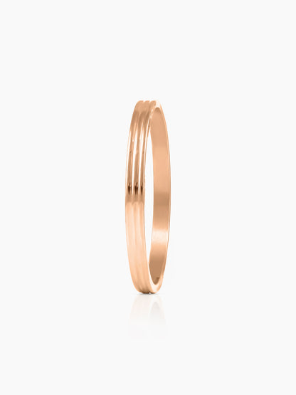 Leo Rosegold Plated Women's Bracelet Rosegold M