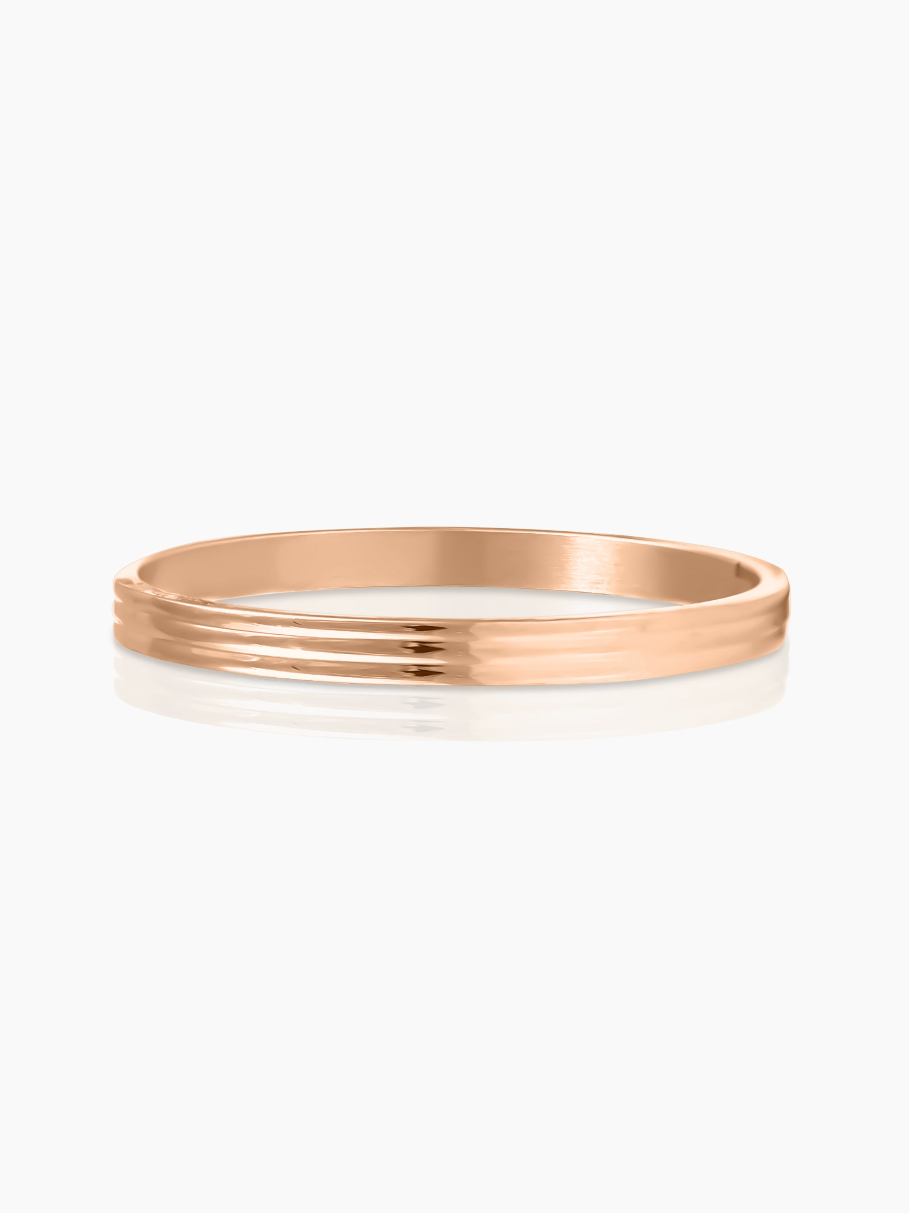 Leo Rosegold Plated Women's Bracelet