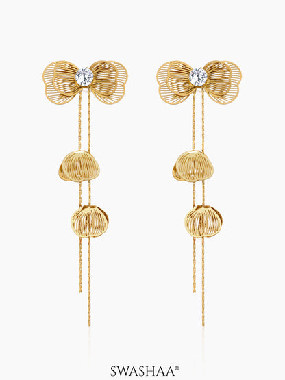 Liressa Bow Women's Drop Earrings