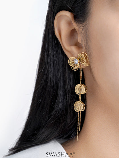 Liressa Bow Women's Drop Earrings