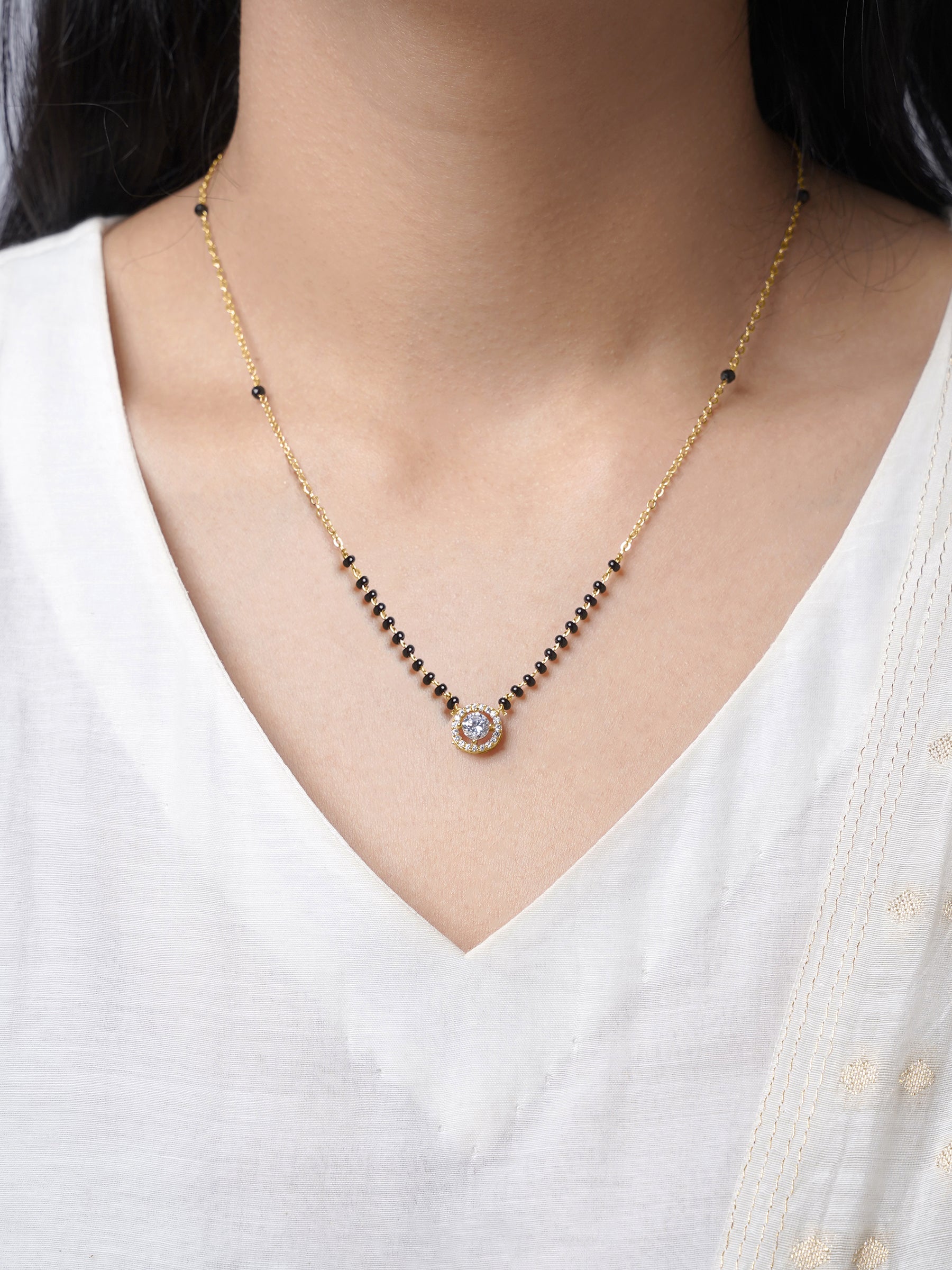 Lisa 18K Gold Plated Mangalsutra