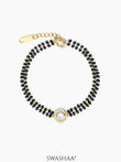 Lisa Diamond Mangalsutra Bracelet 18K Gold Plated