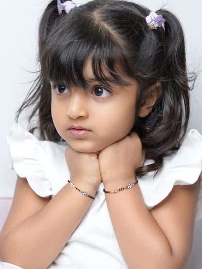 Little Champion Football 18K Gold Plated Kid's Nazariya Bracelet