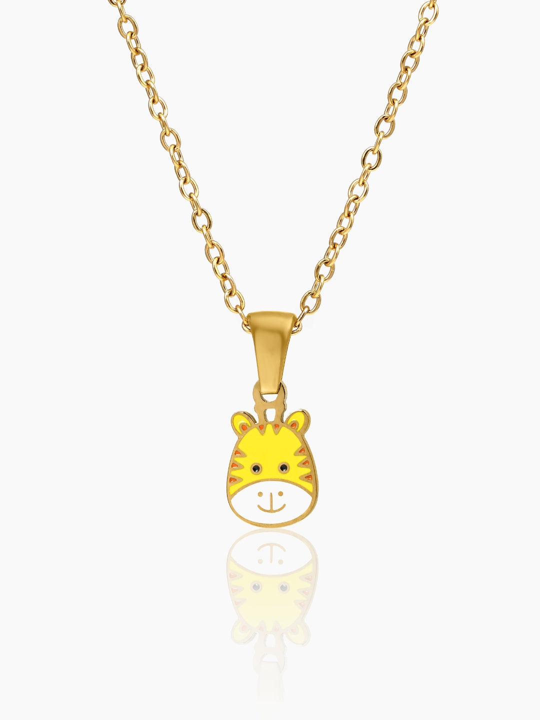 Little Giraffe 18K Gold Plated Kid's Chain Pendant Gold