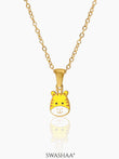 Little Giraffe 18K Gold Plated Kid's Chain Pendant Gold