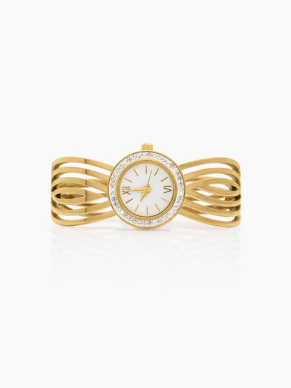 Loravia 18K Gold Plated Women's Watch