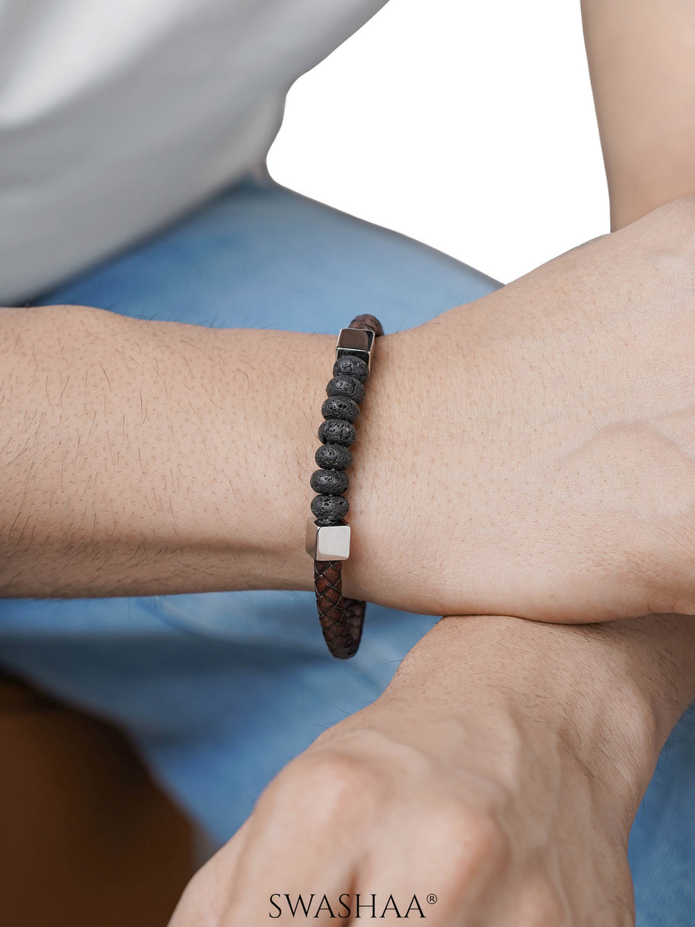 Lorel Men's Leather Bracelet
