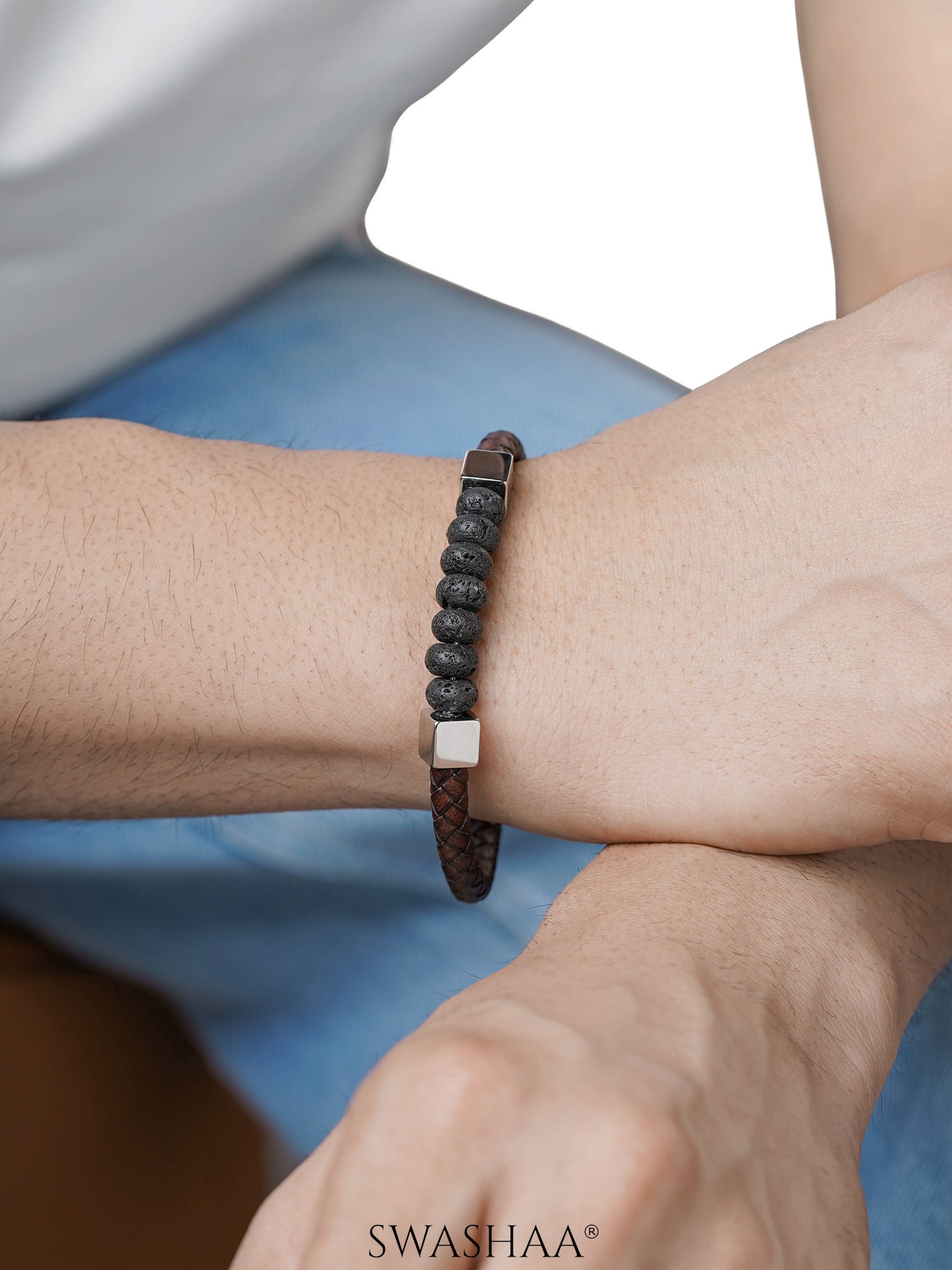 Lorel Men's Leather Bracelet