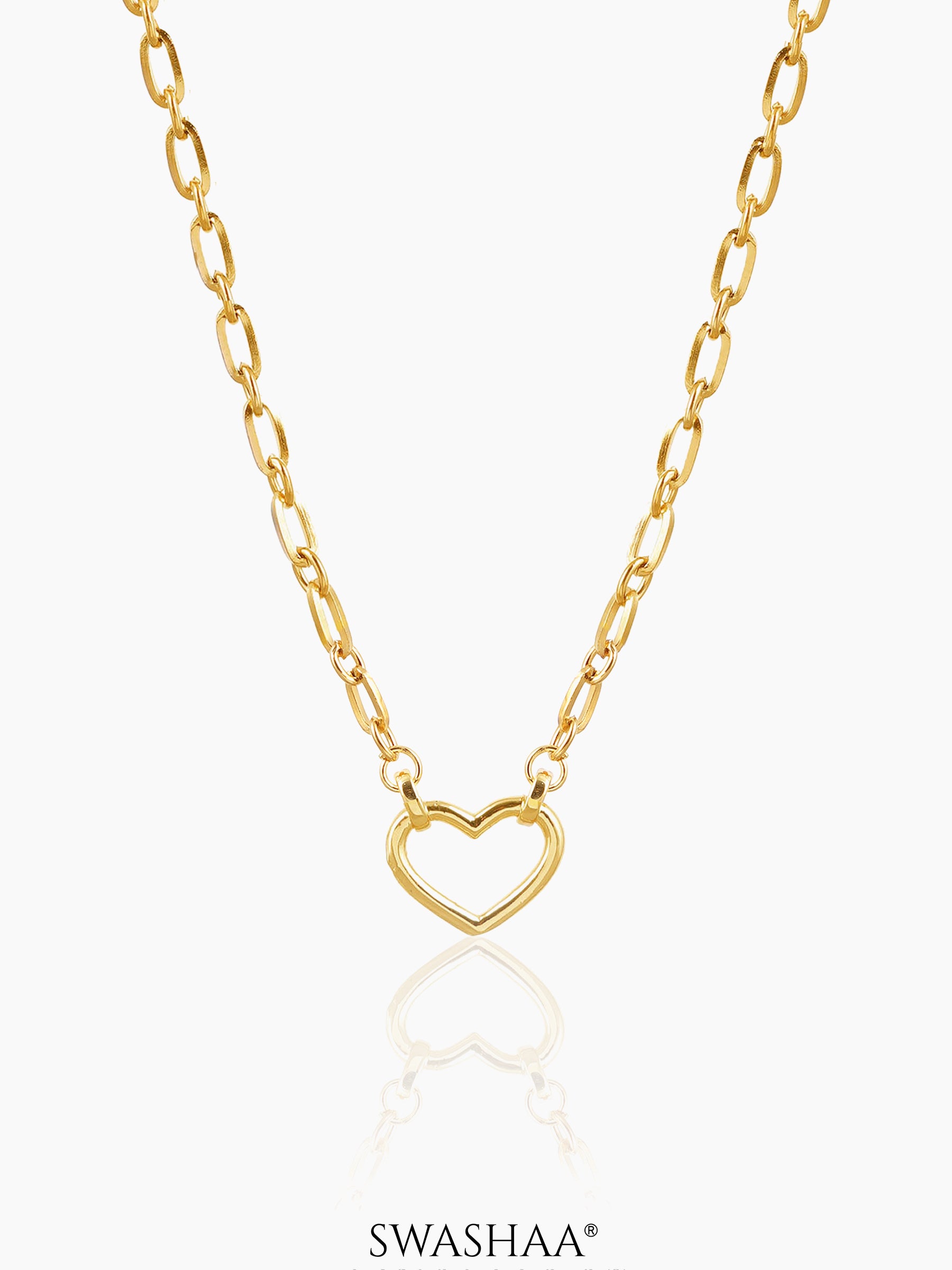 Luba Link Chain 18K Gold Plated Necklace Gold