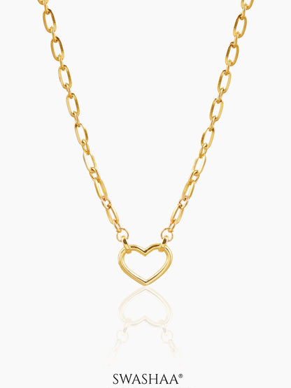 Luba Link Chain 18K Gold Plated Necklace Gold
